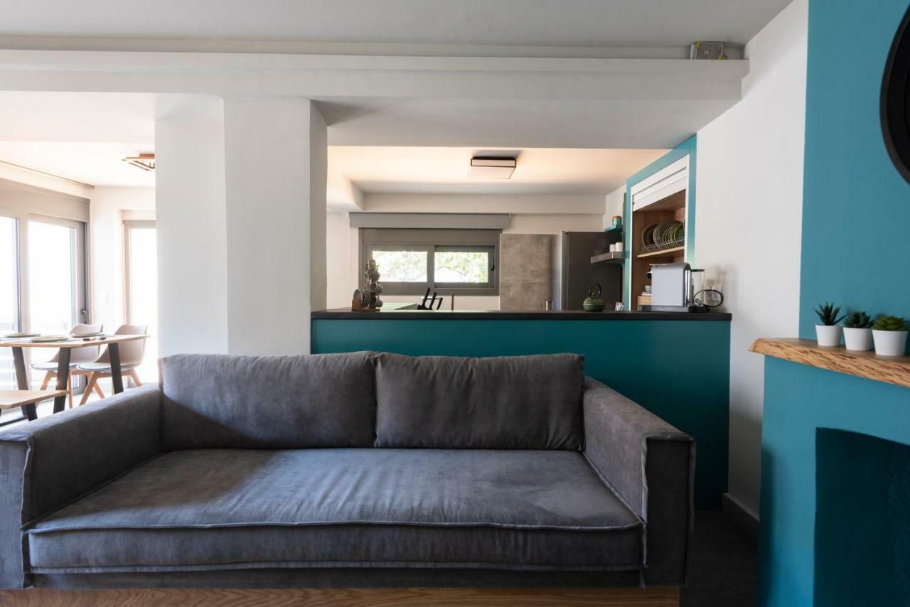 Groundfloor 2Br Apt With Smallyard Near The Heart Of Kalamata Exteriér fotografie